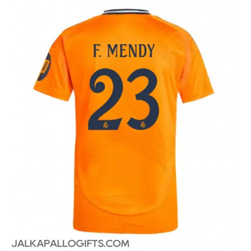 Real Madrid Ferland Mendy #23 Vieraspaita 2024-25 Lyhythihainen